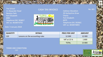 11 Cashbook Receipts / Cash Receipts Journal