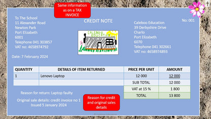 17 Debtors Allowance Journal / Sales Returns Journal