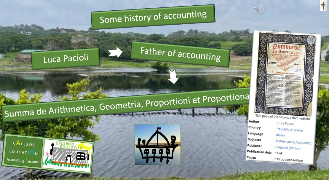 1 Accounting Theory - history, management, financial accounts, users, uses, GAAP, IFRS...