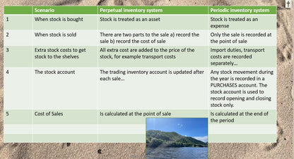 19 Inventory Systems - perpetual versus periodic